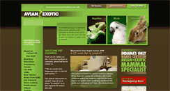 Desktop Screenshot of exoticvetclinic.com